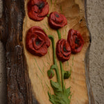Poppies flowers Sculpture