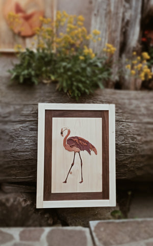 Colori legno naturale Flamingo